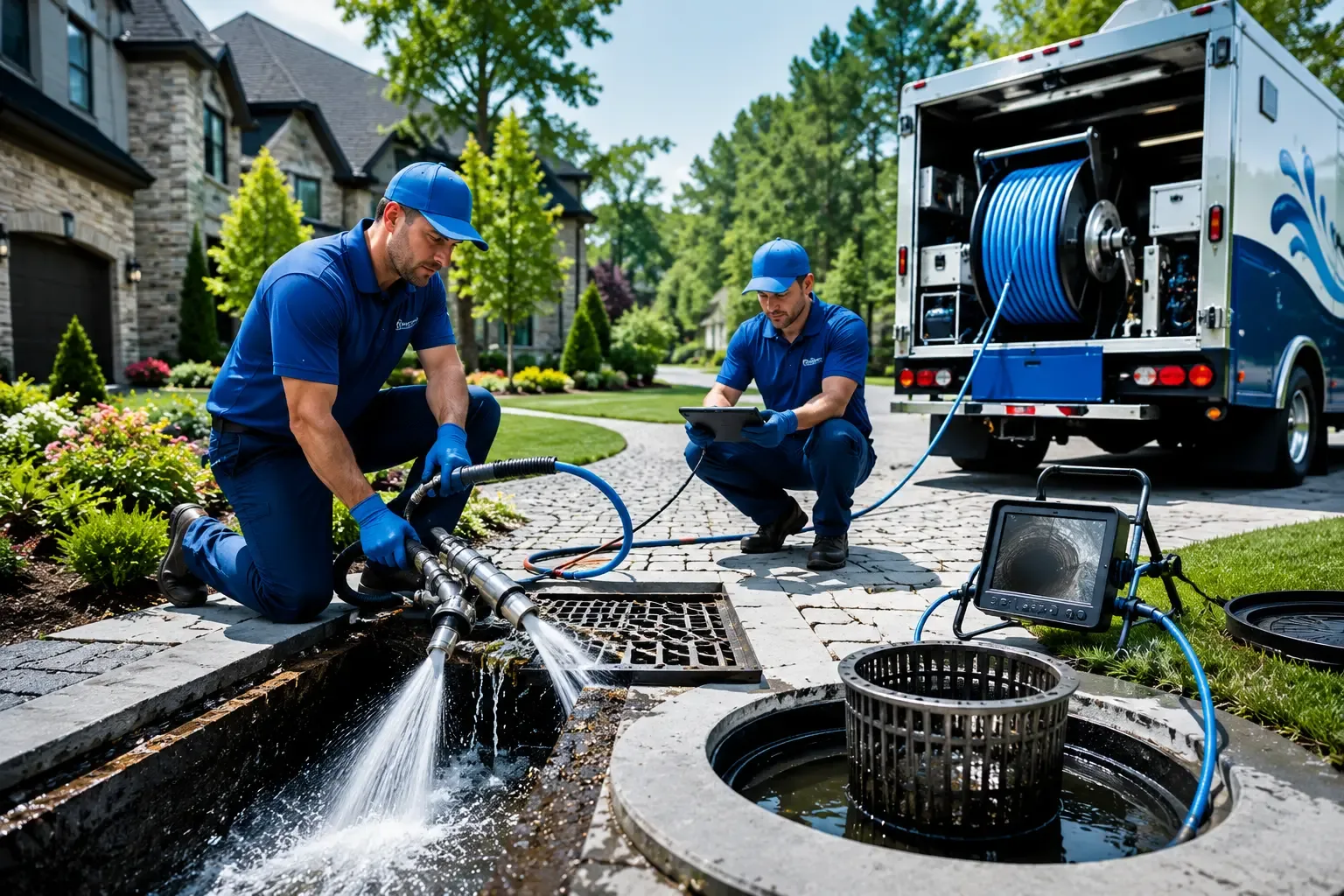 Local outdoor drain cleaning professionals in Moundville, MO